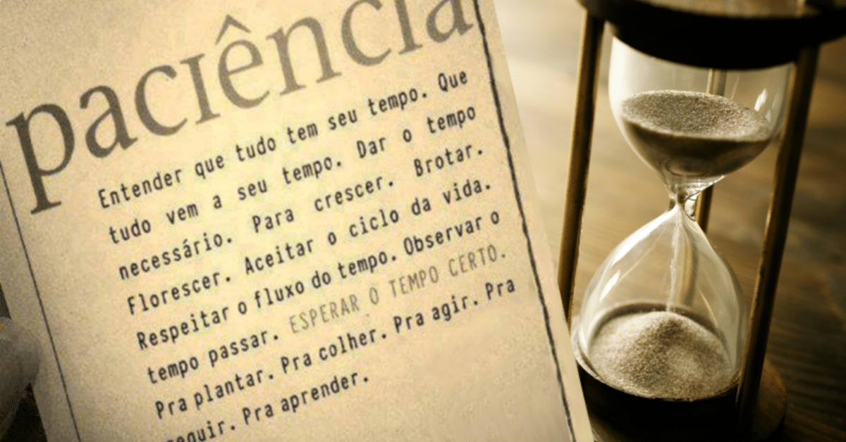 Logosofia - #Glossário O que é paciência para você? Para a Logosofia, a  paciência é de grande importância quando transformada em paciência  inteligente. 📖 Ao dizermos paciência inteligente, referimo-nos à paciência  ativa.