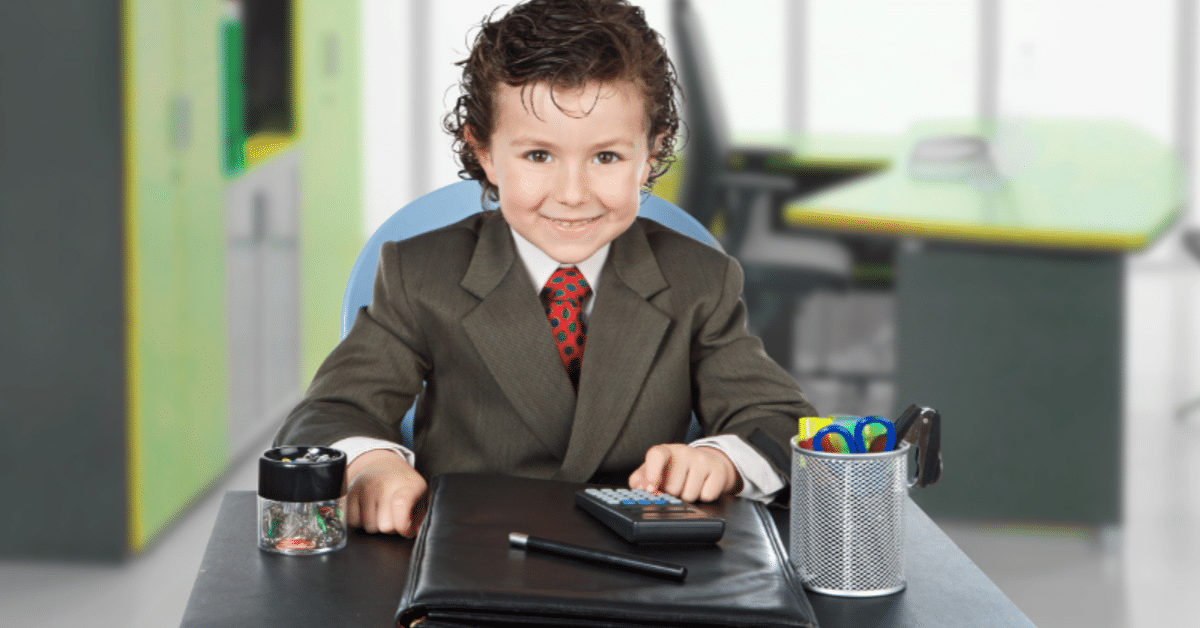Ensine seu filho a empreender e arque com as consequências!