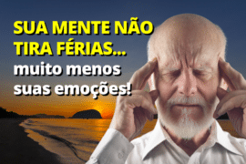 Emoções no rosto, medo, lembranças de férias, negativos. um homem