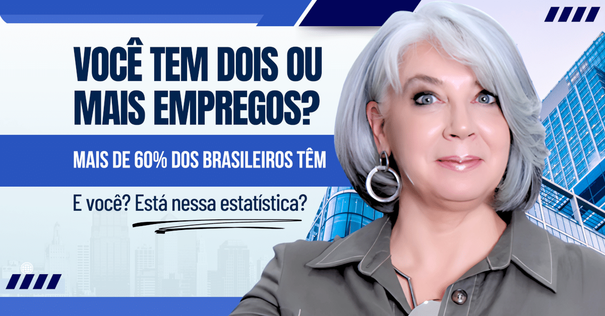 Mais de 60% dos brasileiros têm dois ou mais empregos para garantir estabilidade ou realizar sonhos