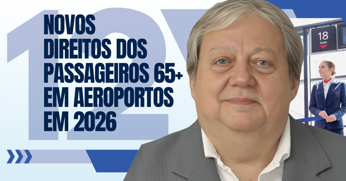 12 Novos Direitos dos Passageiros 65+ em Aeroportos em 2026