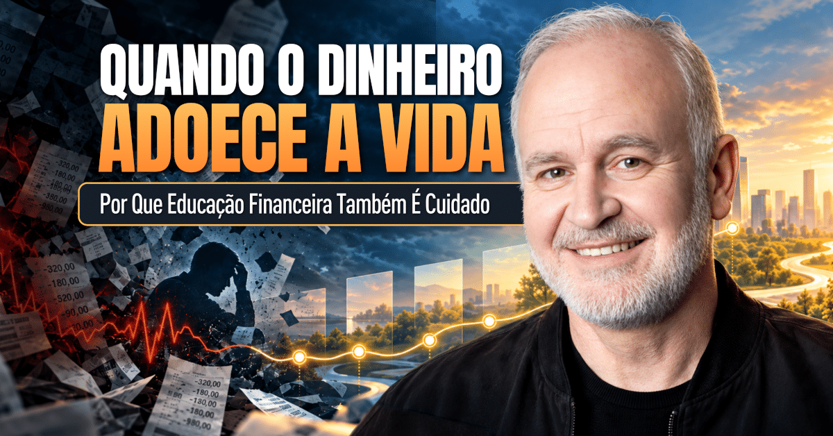 Quando o Dinheiro Adoece a Vida: Por Que Educação Financeira Também É Cuidado